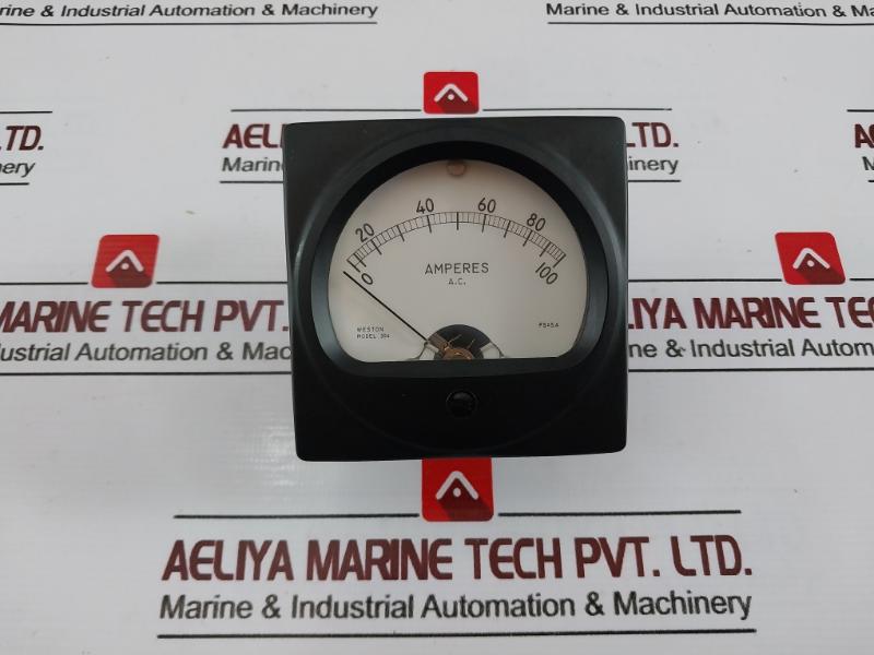 Weston 304 Panel Meter 0-100 Ac Amperes