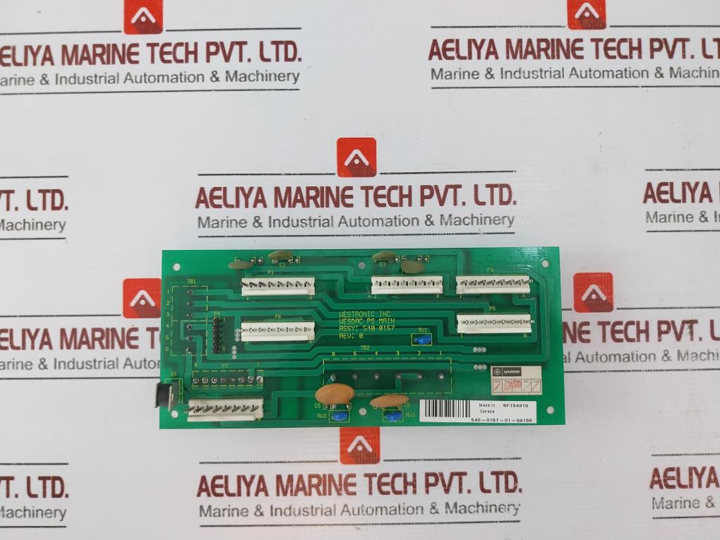 Westronic 540-0157 Wesdac PS Main Printed Circuit Board
