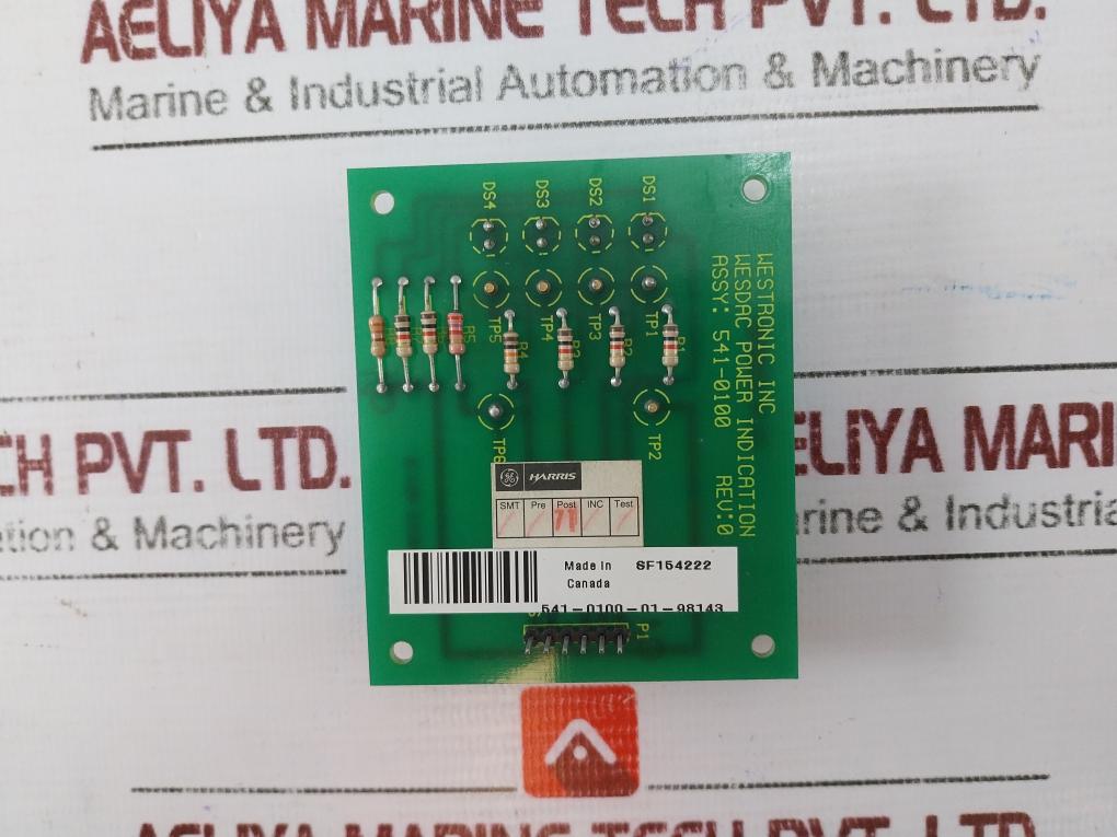 Westronic 541-0100 Power Indication Printed Circuit Board