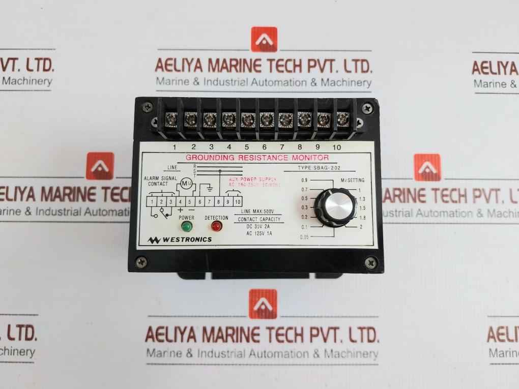 Westronics 30V 2A Grounding Resistance Monitor Sbag-202
