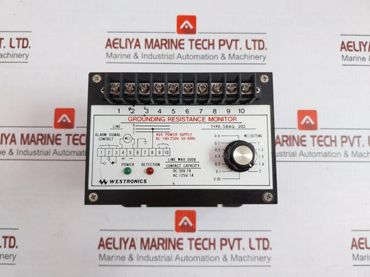 Westronics 30V 2A Grounding Resistance Monitor Sbag-202