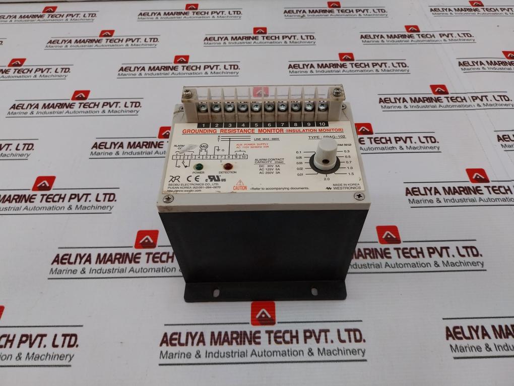 Westronics Sbag-102 Grounding Resistance Monitor 690V Ac 110V 50/60Hz 5Va