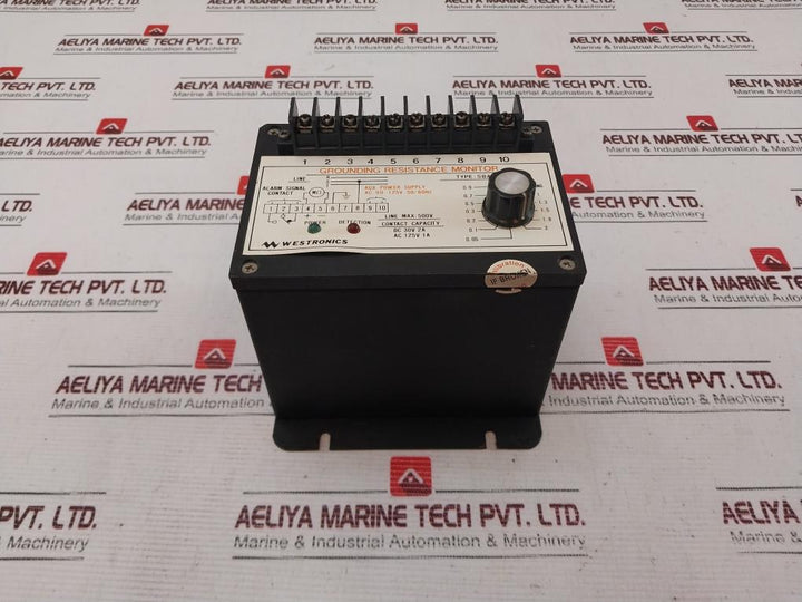 Westronics Sbag-102 Grounding Resistance Monitor 90-125V 50/60Hz
