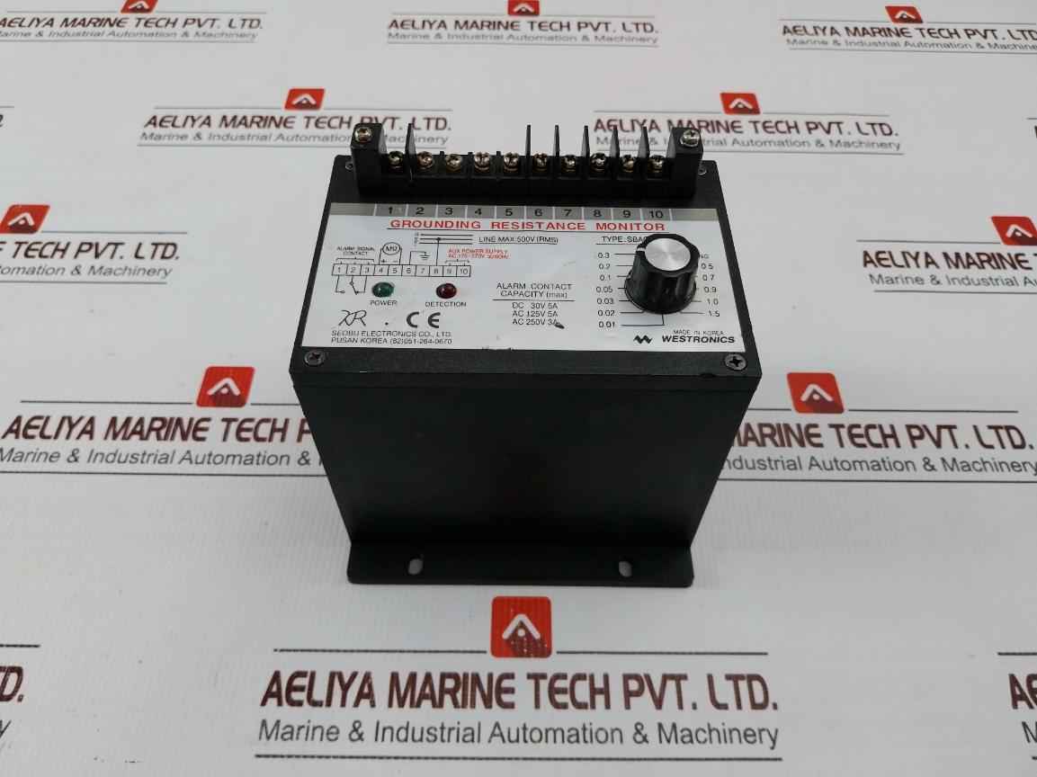 Westronics Sbag-202 Grounding Resistance Insulation Monitor 170-270V 50/60 Hz