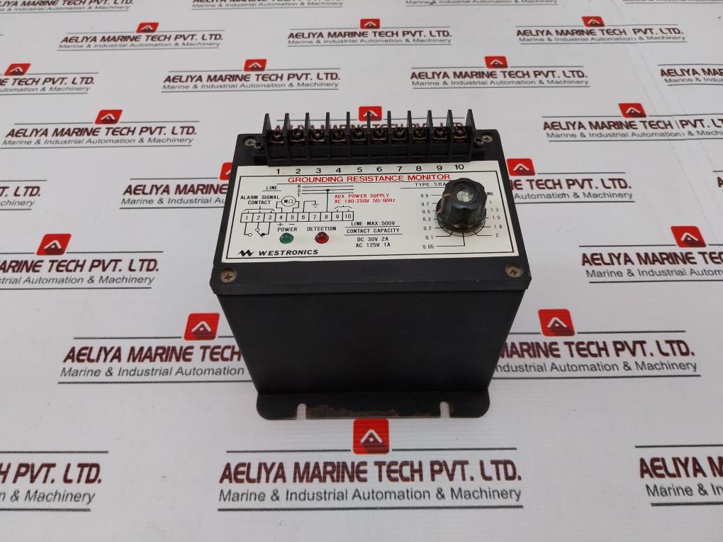 Westronics Sbag-202 Grounding Resistance Monitor Ac 180-250V 50/60Hz