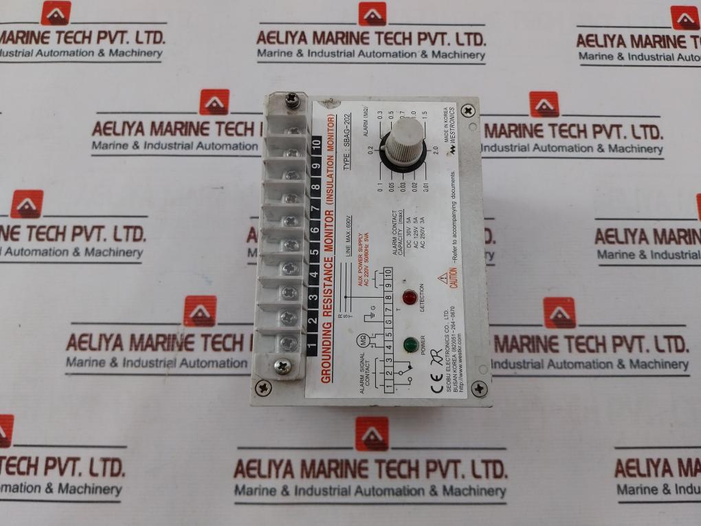 Westronics Sbag-202 Grounding Resistance Monitor 50/60Hz