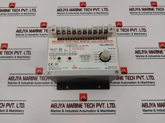 Westronics Sbag-202 Grounding Resistance Monitor Ac220V 50/60Hz 5Va