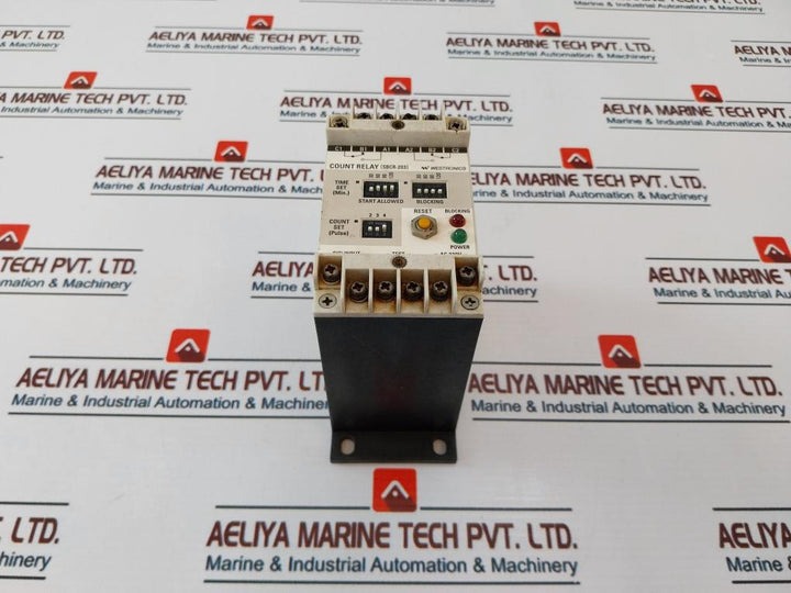 WESTRONICS SBCR-203 Count Relay AC176~264V Ac250V