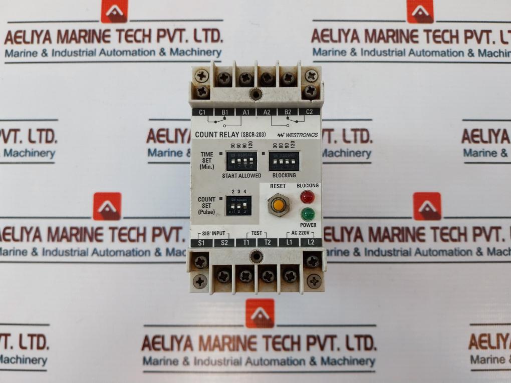 WESTRONICS SBCR-203 Count Relay AC176~264V