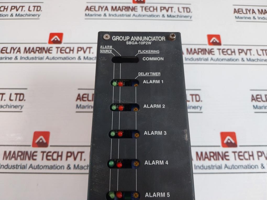 Westronics Sbga-10P2W Group Annunciator