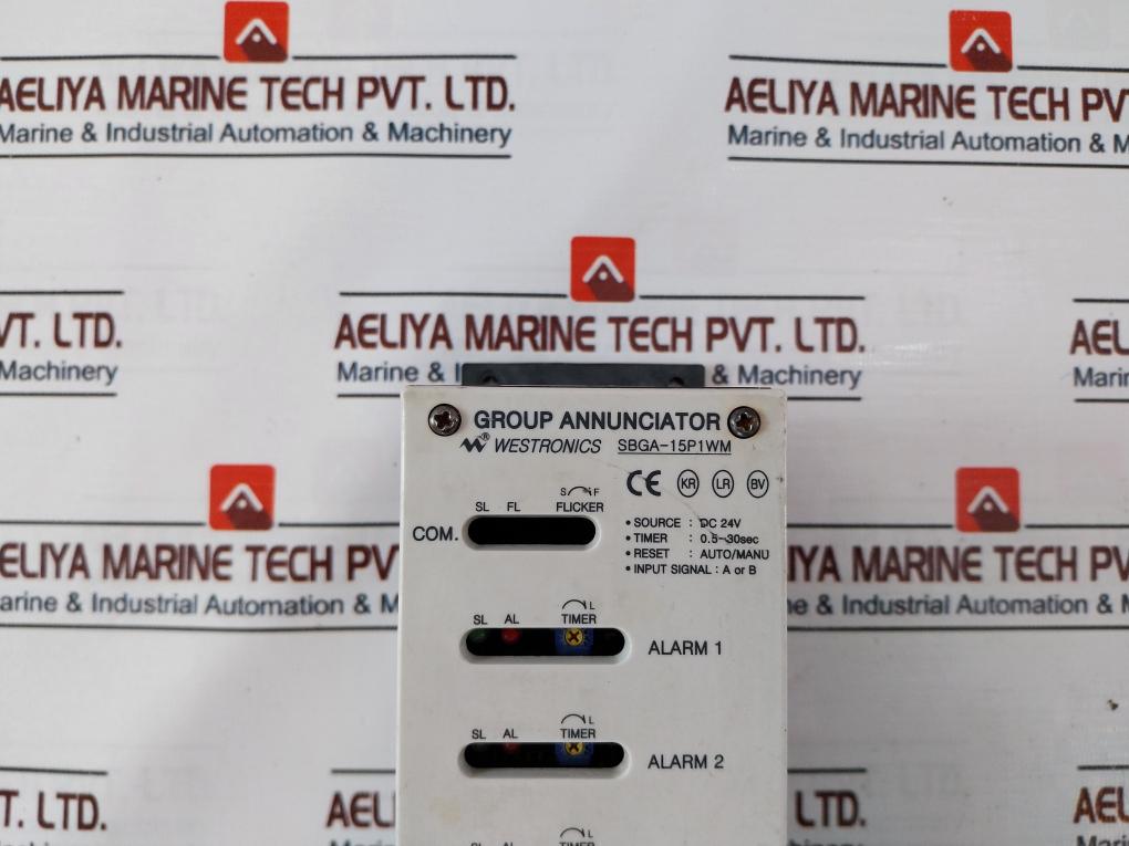 Westronics SBGA-15P1WM Group Annunciator 0.5-30Sec