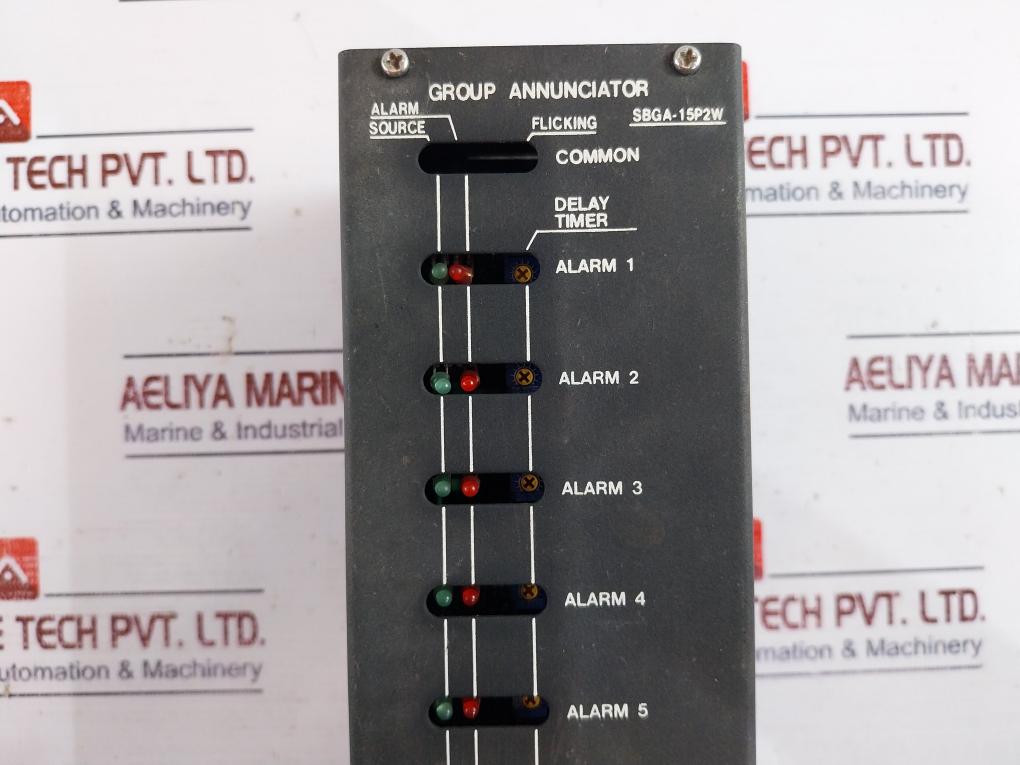 Westronics Sbga-15P2W Group Annunciator 950515-ga-1 9806-ann