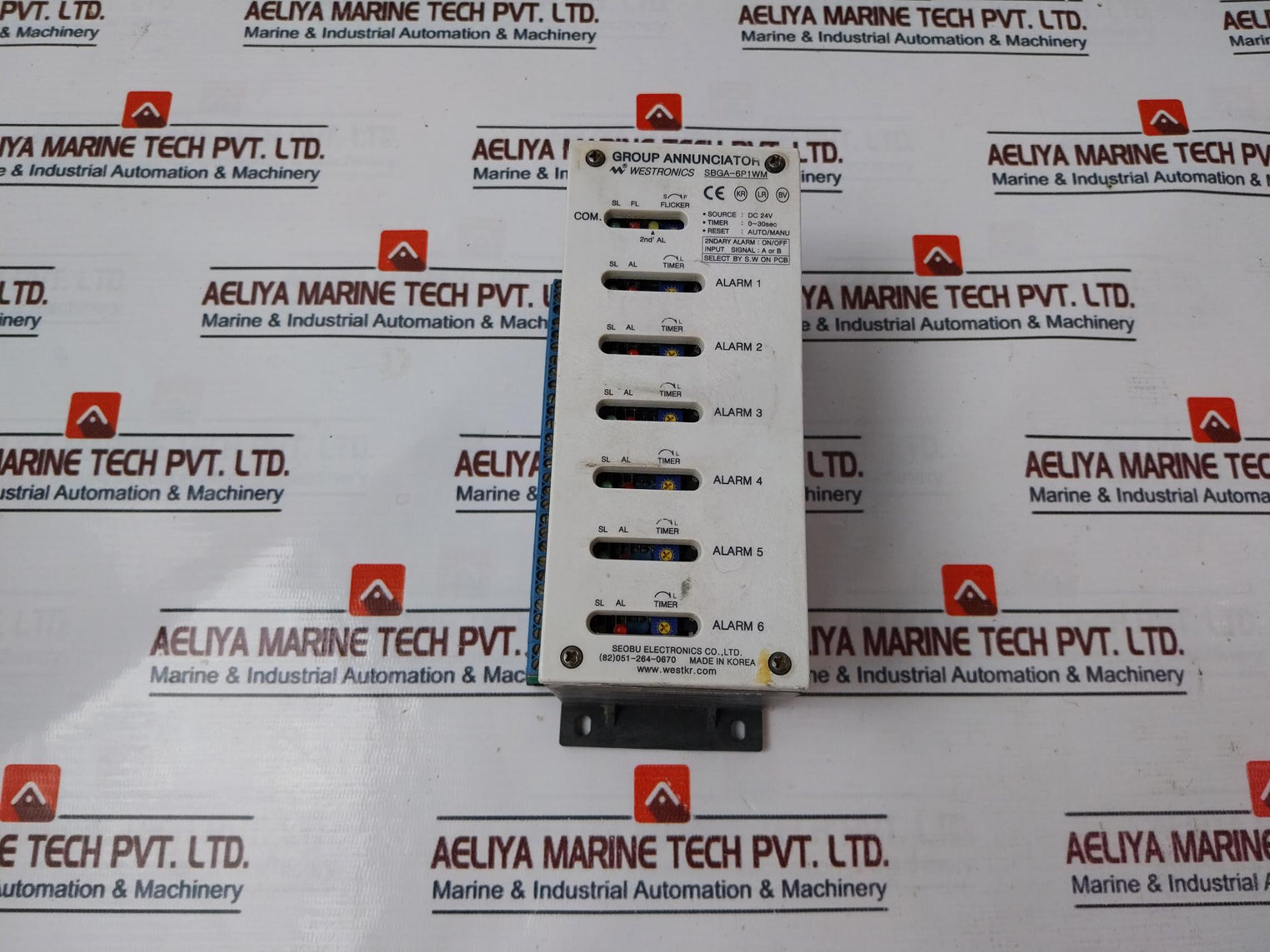Westronics SBGA-6P1WM Group Annunciator 0~30 Sec