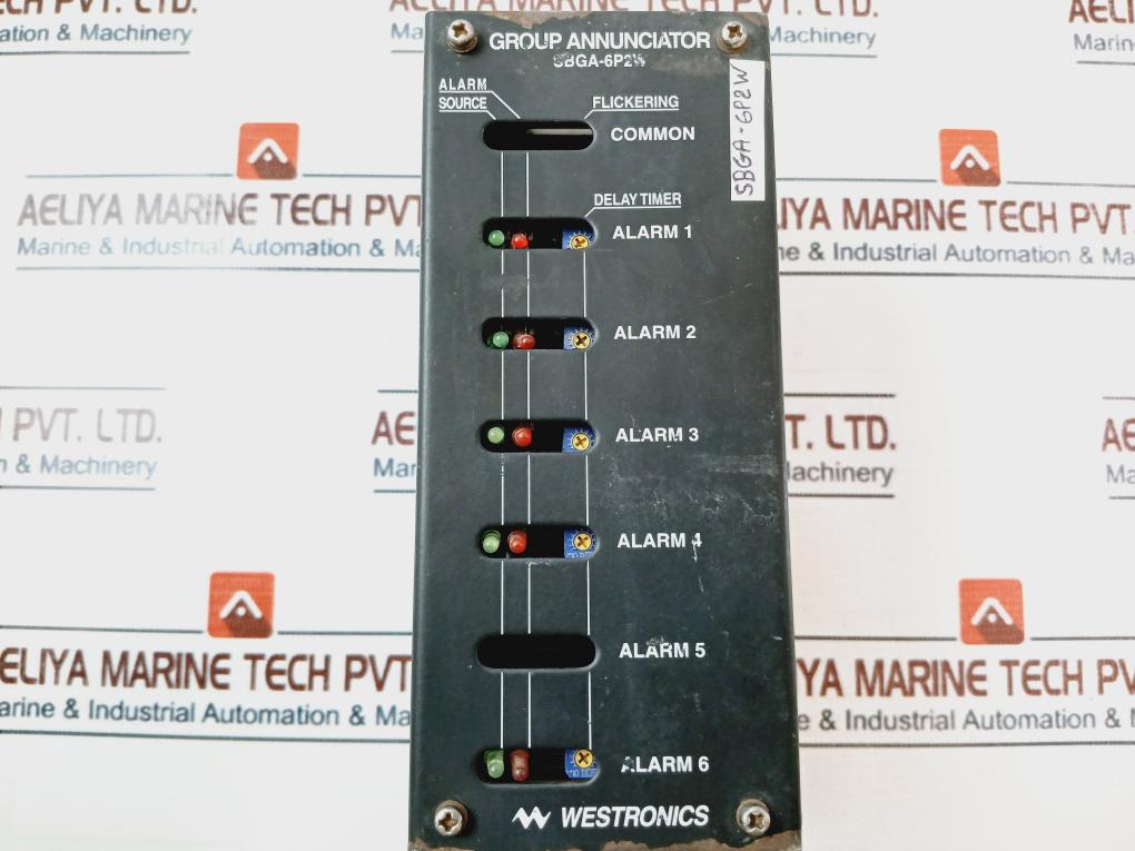 Westronics Sbga-6P2W Group Annunciator