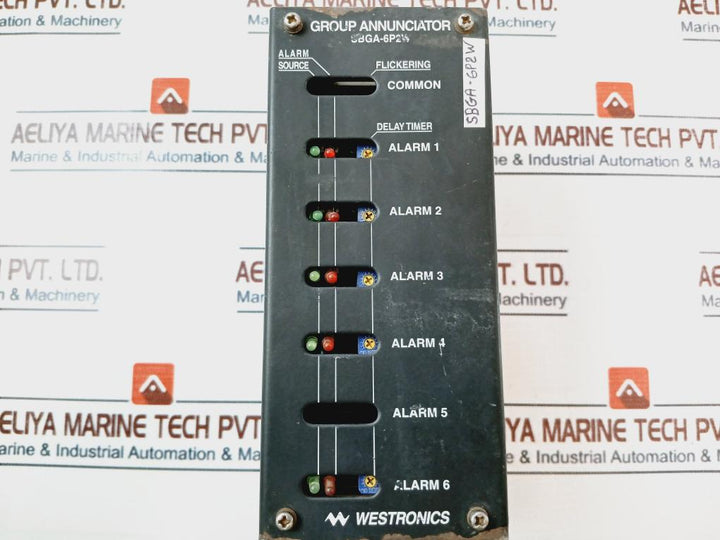 Westronics Sbga-6P2W Group Annunciator 820 Gm