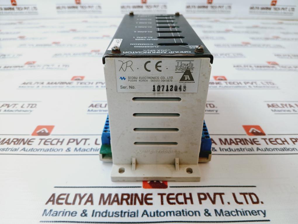 Westronics Sbga-6P2W Group Annunciator