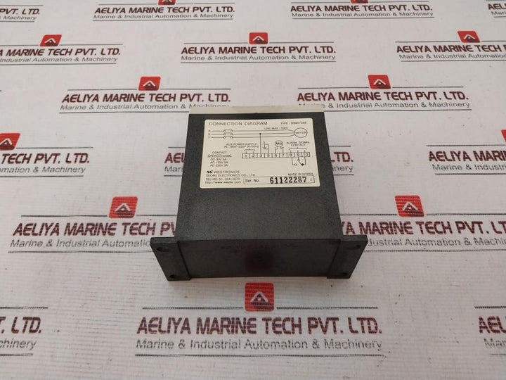 Westronics Sbmg-202A Grounding Resistance Monitor Ac 220V 1Ø50/60 Hz