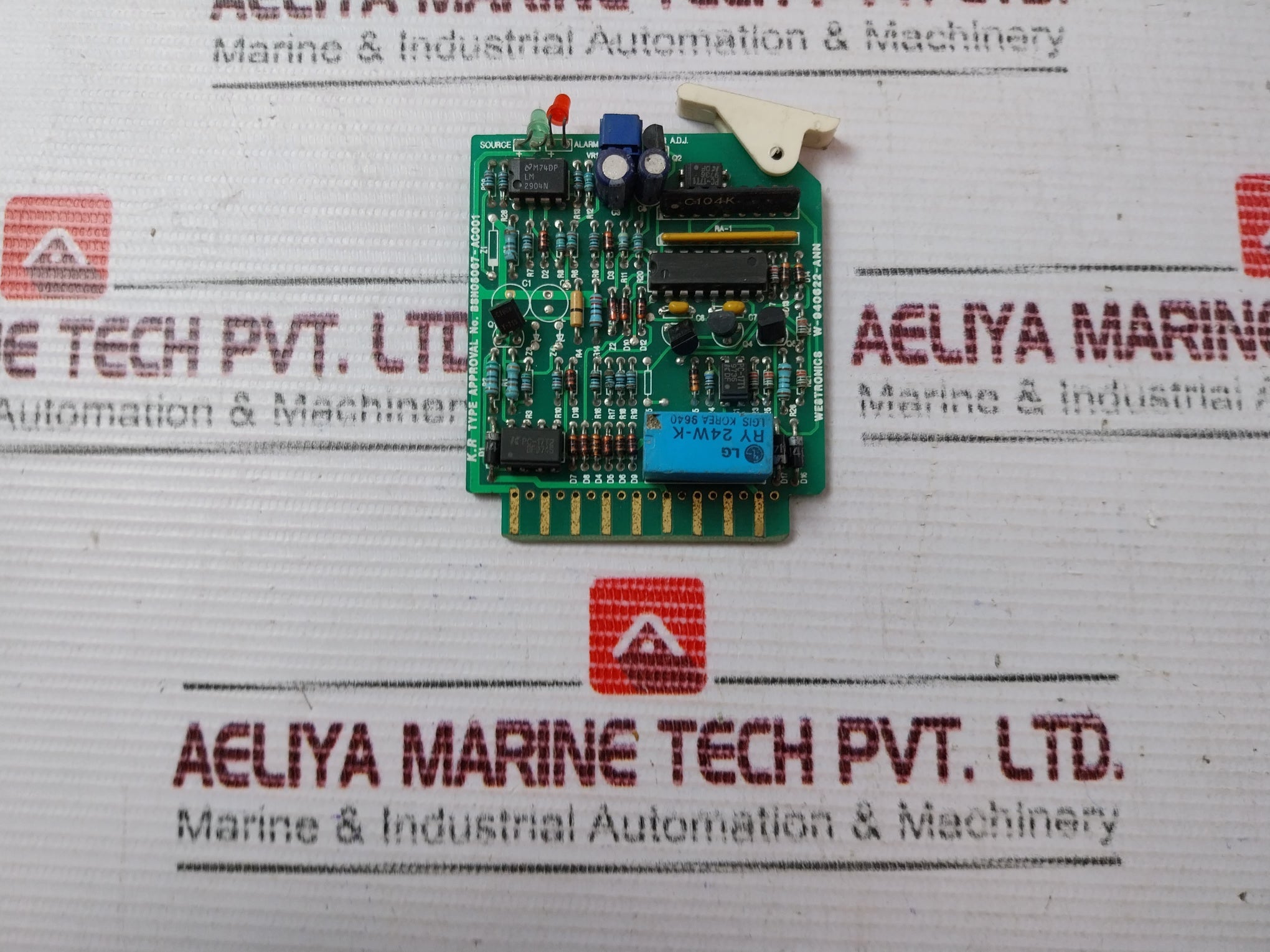 Westronics W-940622-ann Group Annunciator Alarm Card