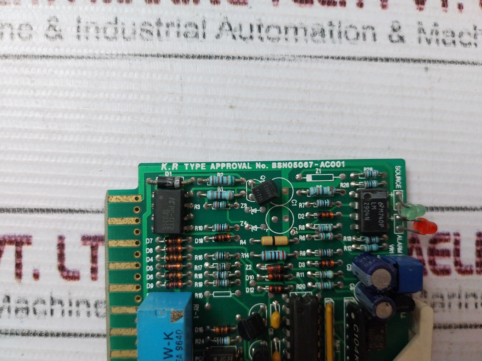 Westronics W-940622-ann Group Annunciator Alarm Card