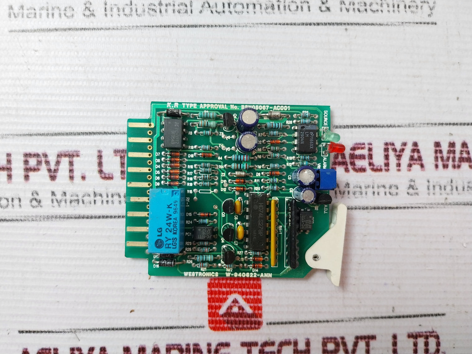 Westronics W-940622-ann Alarm Card