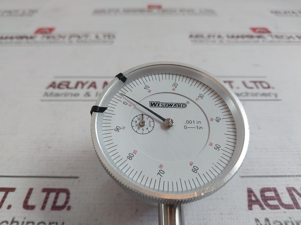 Westward 0-100 Dial Indicator Gauge .001 In, 0-1In