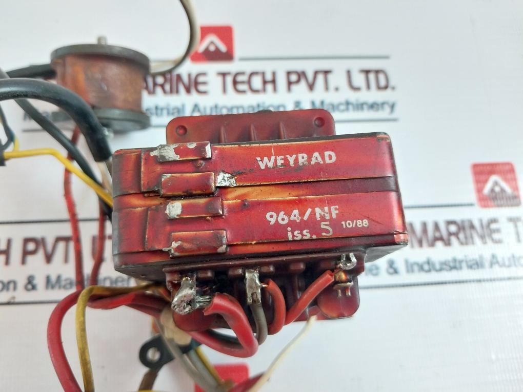 Weyrad 964/nf Transformer With 964/nh Motor 10/88