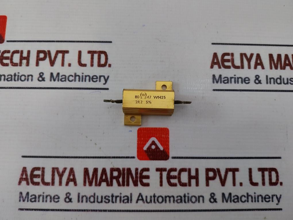 Lot Of 2X Wh25 Wire Wound Resistor 2R.2 5%