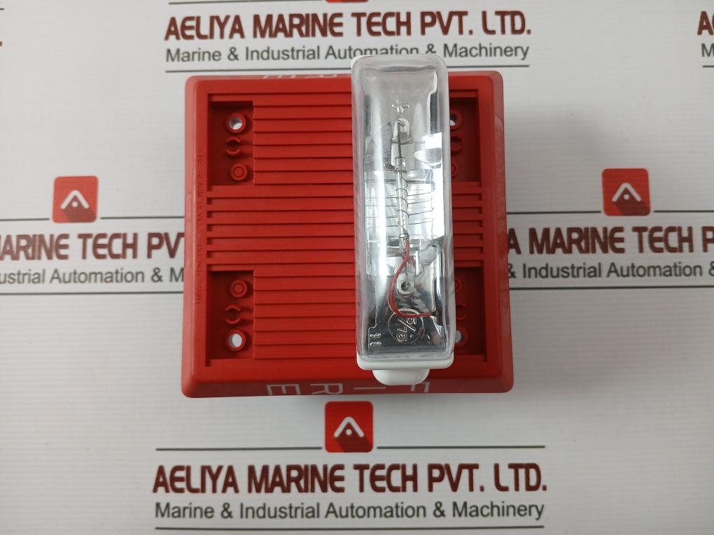 Wheelock Mt-241575W Red Multi-tone Horn Strobe Fire Alarm 24 Vdc