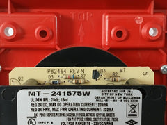 Wheelock Mt-241575W Red Multi-tone Horn Strobe Fire Alarm 24 Vdc