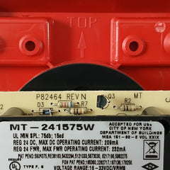 Wheelock Mt-241575W Red Multi-tone Horn Strobe Fire Alarm 24 Vdc