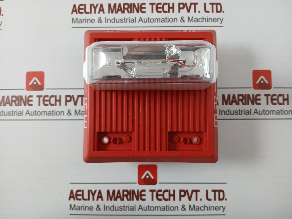 Wheelock Mt-241575W Red Multi-tone Horn Strobe Fire Alarm 24 Vdc