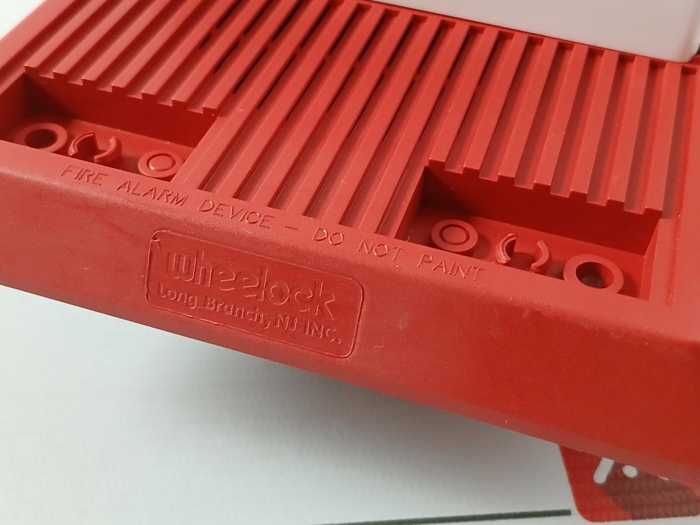 Wheelock Mt-241575W Red Multi-tone Horn Strobe Fire Alarm 24 Vdc