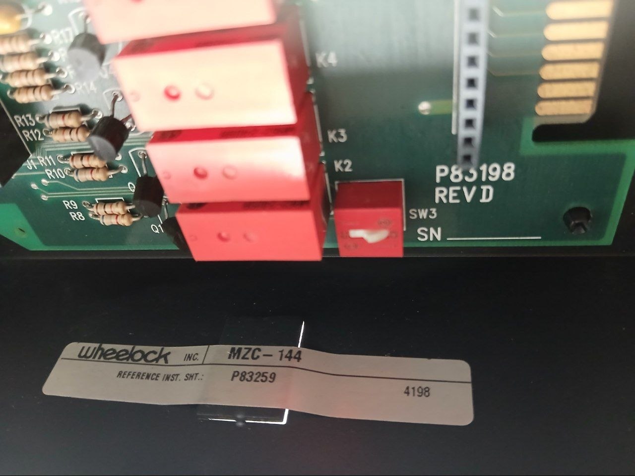 Wheelock Talk-back Control Path Module Mzc-144