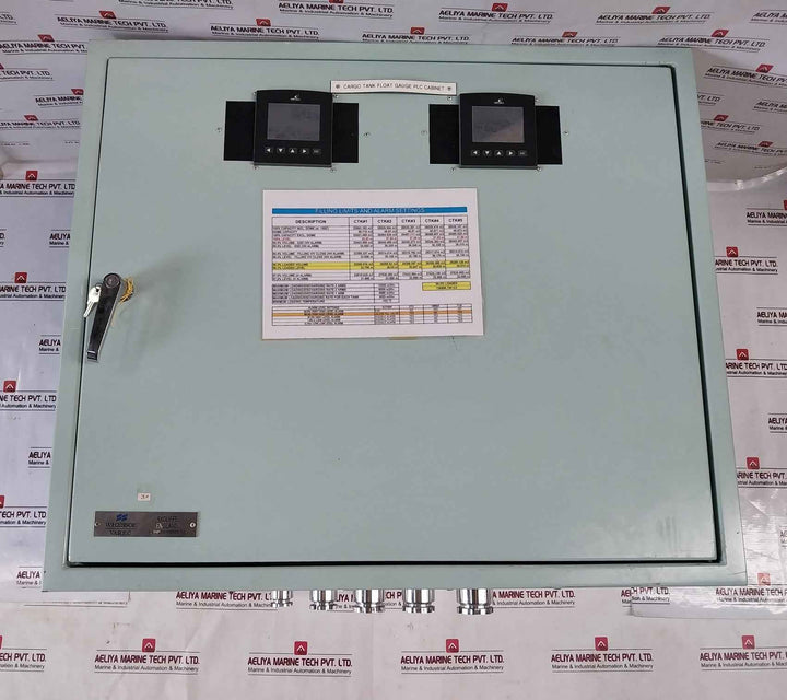 Whessoe 01761-12-2100 Cargo Tank Float Gauge Plc W/ Cabinet Rev A 100-240v Ac