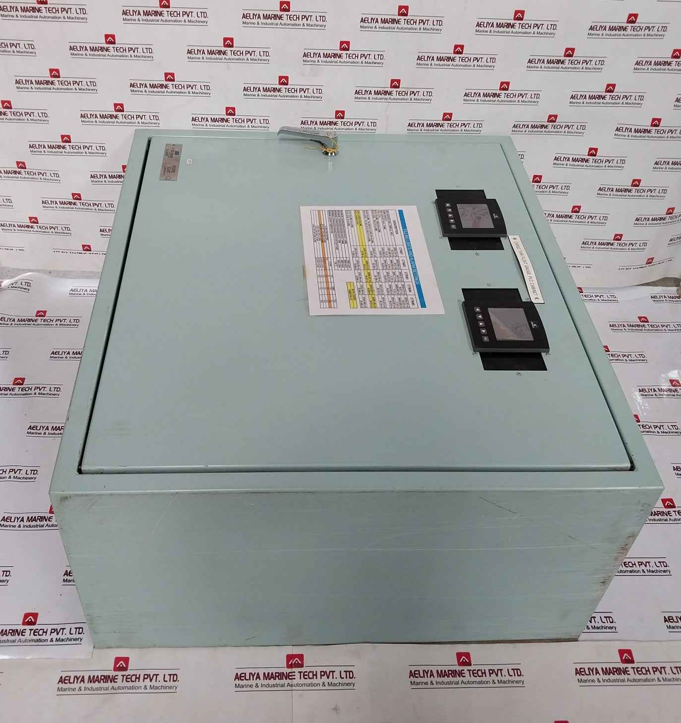 Whessoe 01761-12-2100 Cargo Tank Float Gauge Plc W/ Cabinet Rev A 100-240v Ac