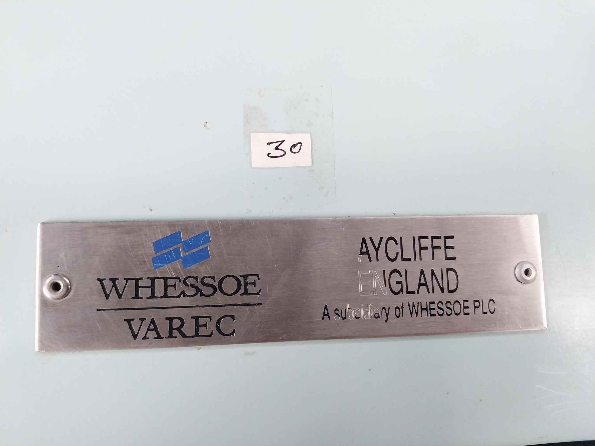 Whessoe 01761-12-2100 Cargo Tank Float Gauge Plc W/ Cabinet Rev A 100-240v Ac