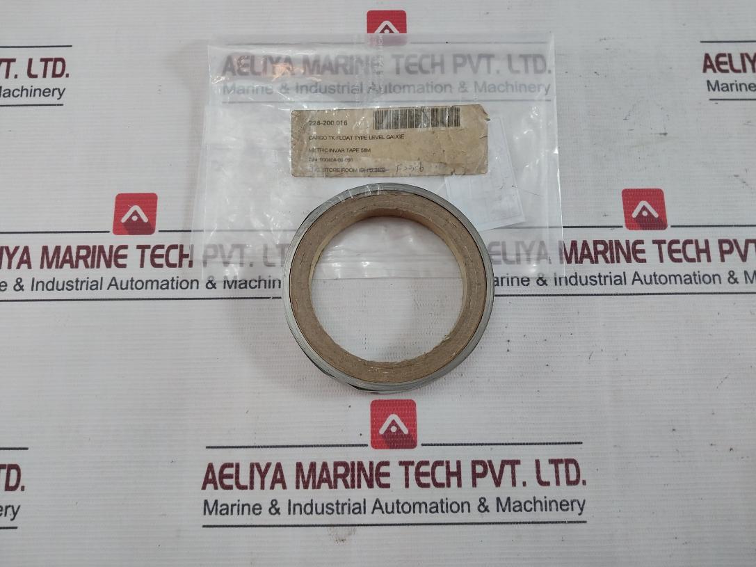 Whessoe 900404-03-056 Metric Invar Tape F/ Cargo Tank Float Type Level Gauge 56M