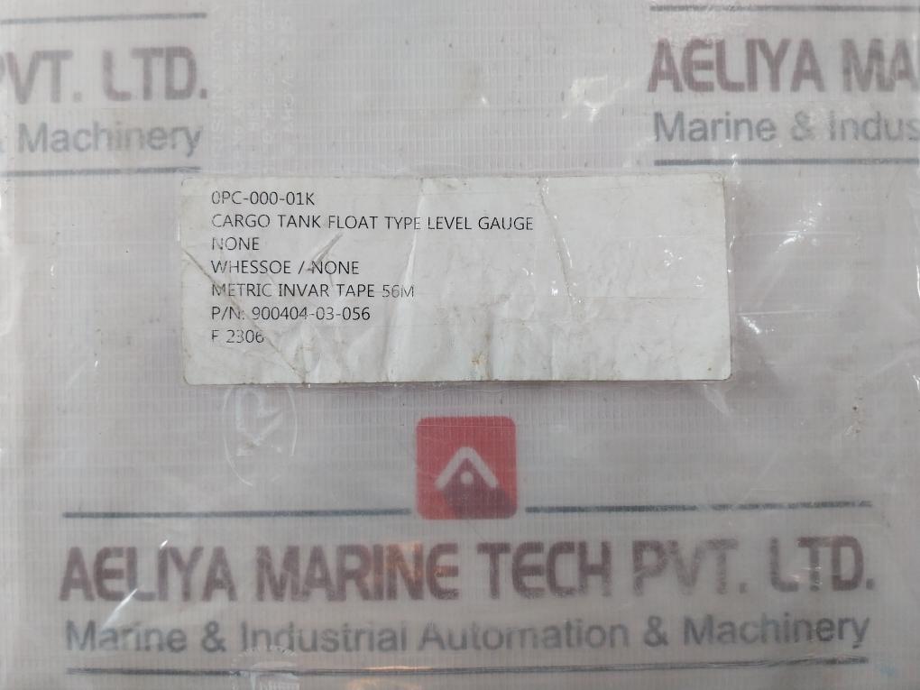 Whessoe 900404-03-056 Metric Invar Tape For Cargo Tank Float Level Gauge 56M