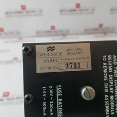 Whessoe Fig. 1097 Transmitter Test Instrument Atg 20Ma
