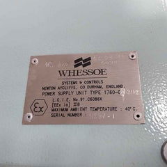 Whessoe Systems & Controls 1760-02-2102 Power Supply Unit 200030-7851-2