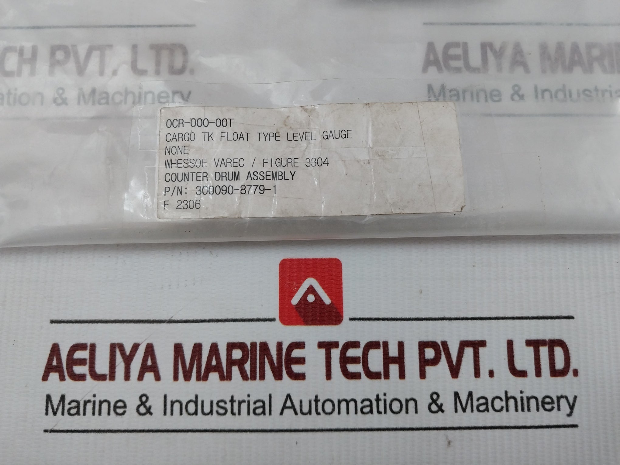 Whessoe Varec 300090-8779-1 Counter Drum Assembly