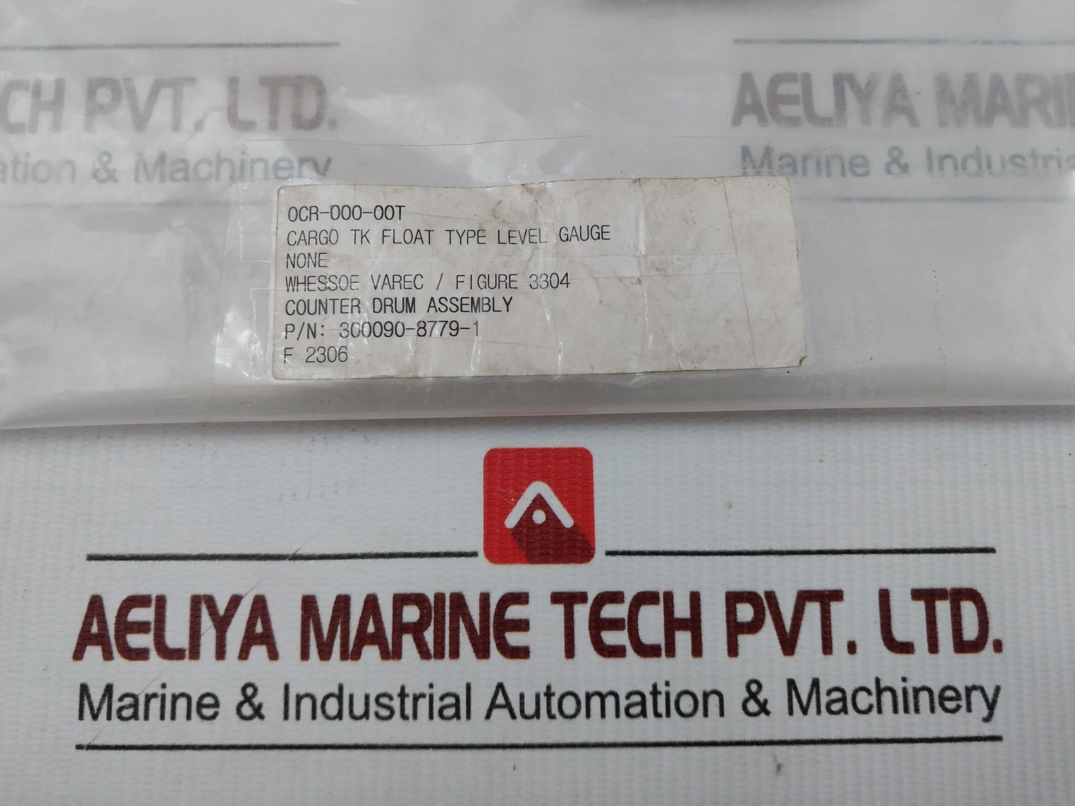 Whessoe Varec 300090-8779-1 Counter Drum Assembly