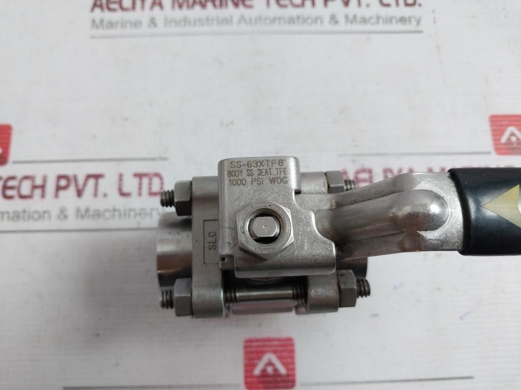 Whitey Ss-63Xtf8 Ball Valve 1000 Psi Wog Cf3M