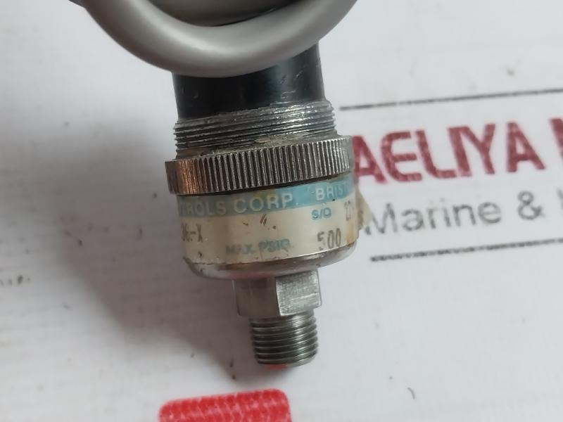 Whitman Controls P119G-50N-f52L36-x Pressure Switch 500/5A 250Vac