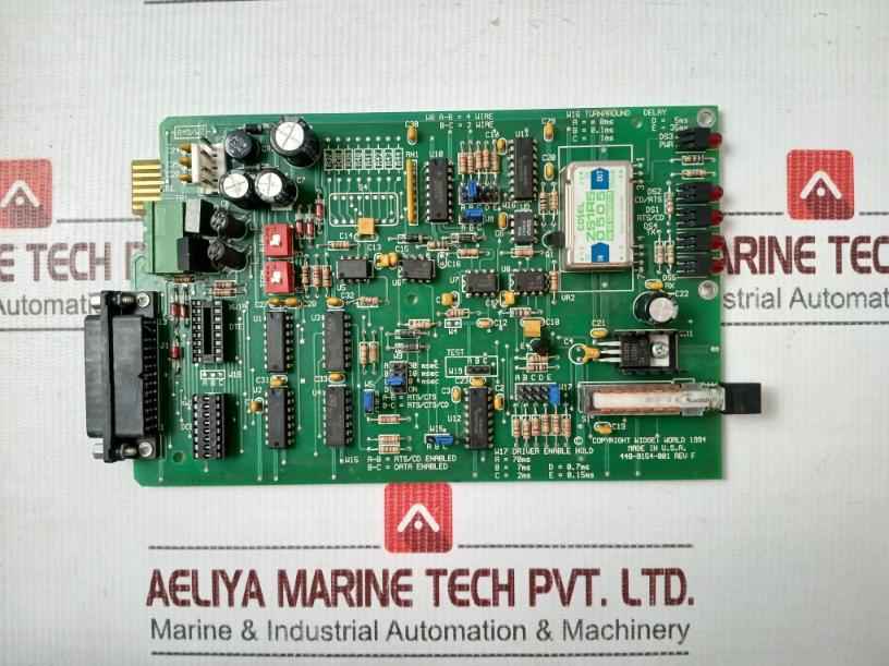 Widget World 440-0154-001 Printed Circuit Board Rev F