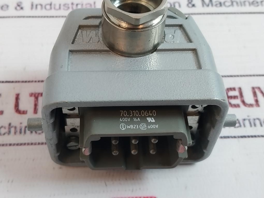 Wieland 70.351.0628/ 70.310.0640 Connector 400V 16A