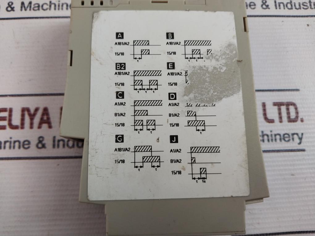 Wieland Kzl 91 Electron Time Relay 3A 24-230V,50-60Hz