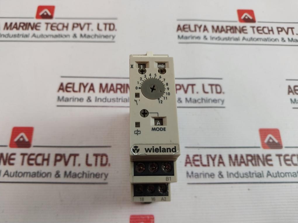 Wieland Kzl 91 Electron Time Relay 3A 24-230V,50-60Hz