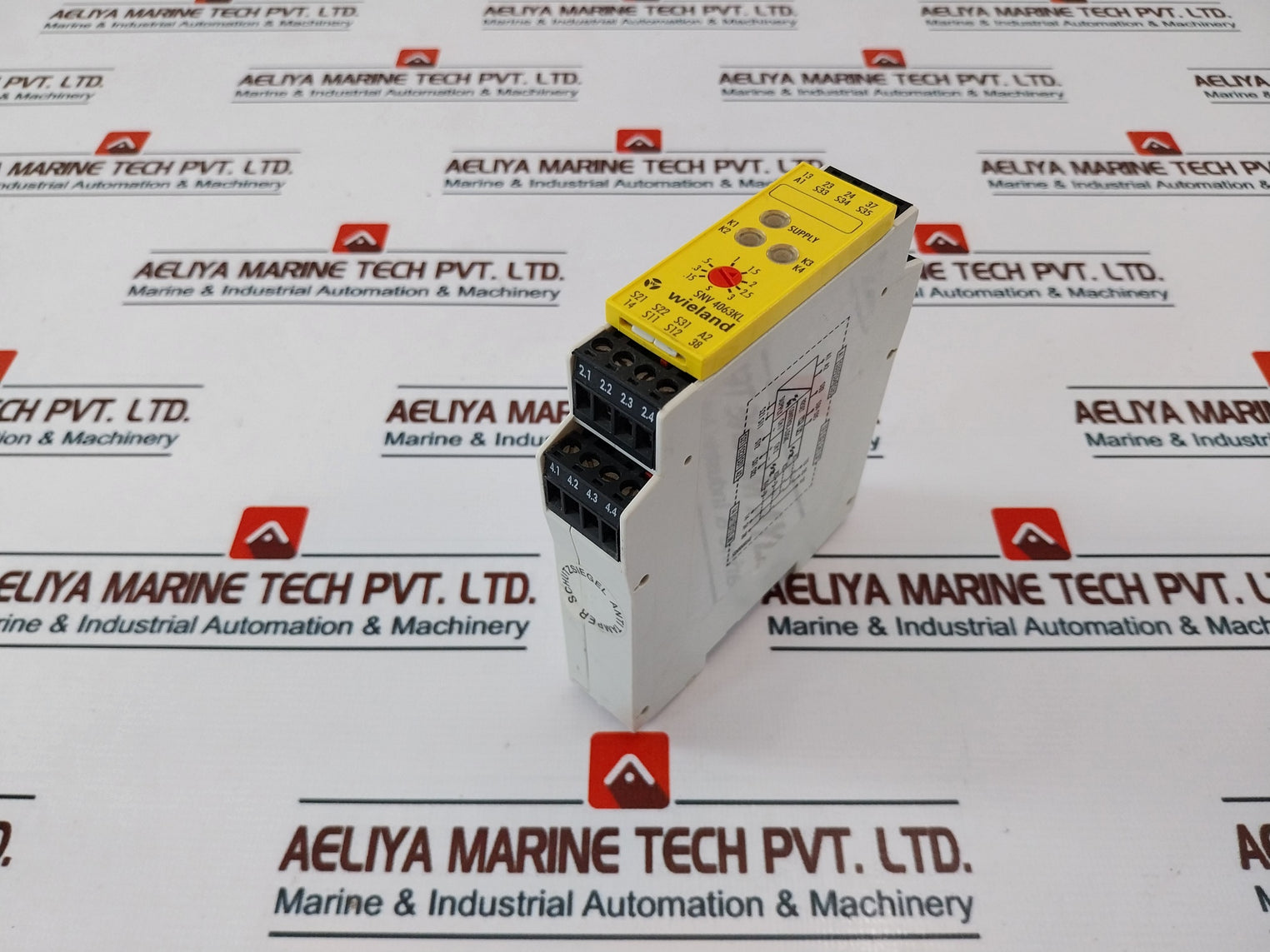 Wieland Snv 4063Kl-a Safety Relay 0.15-3 S