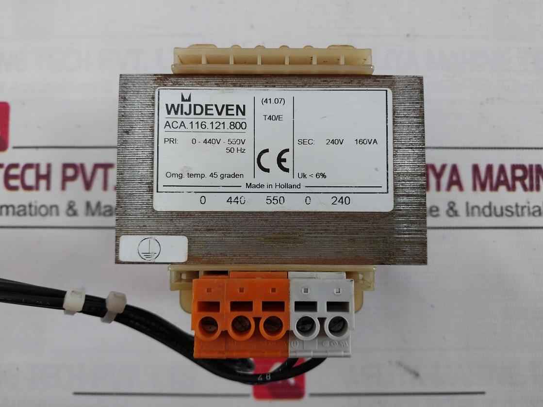 Wijdeven Aca.116.121.800 Control Transformer